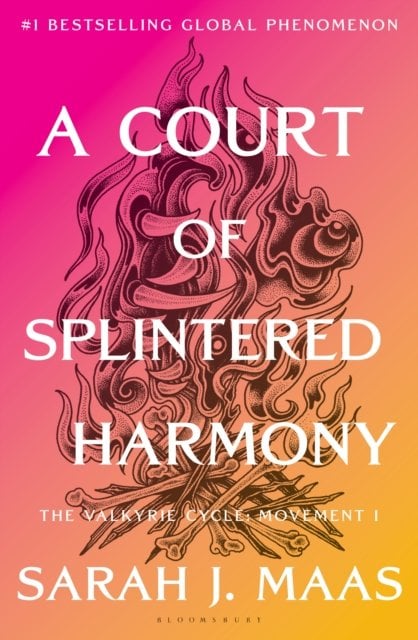 A Court of Splintered Harmony by Sarah J. Maas hardback cover