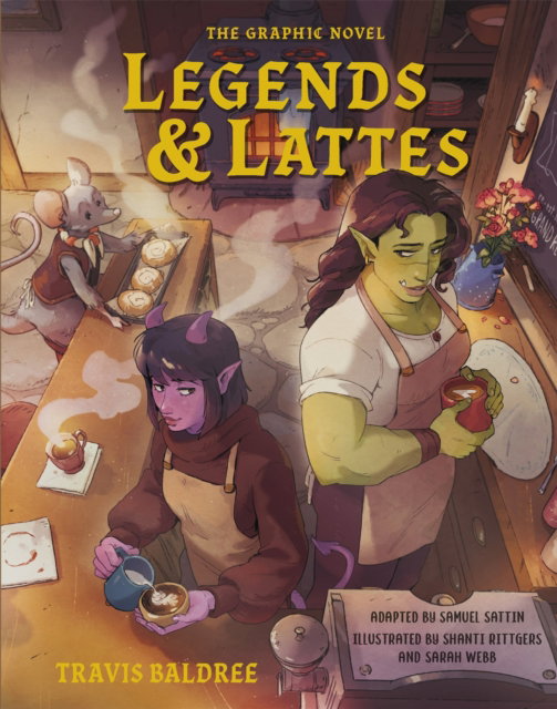 Legends & Lattes: The Graphic Novel hardback cover