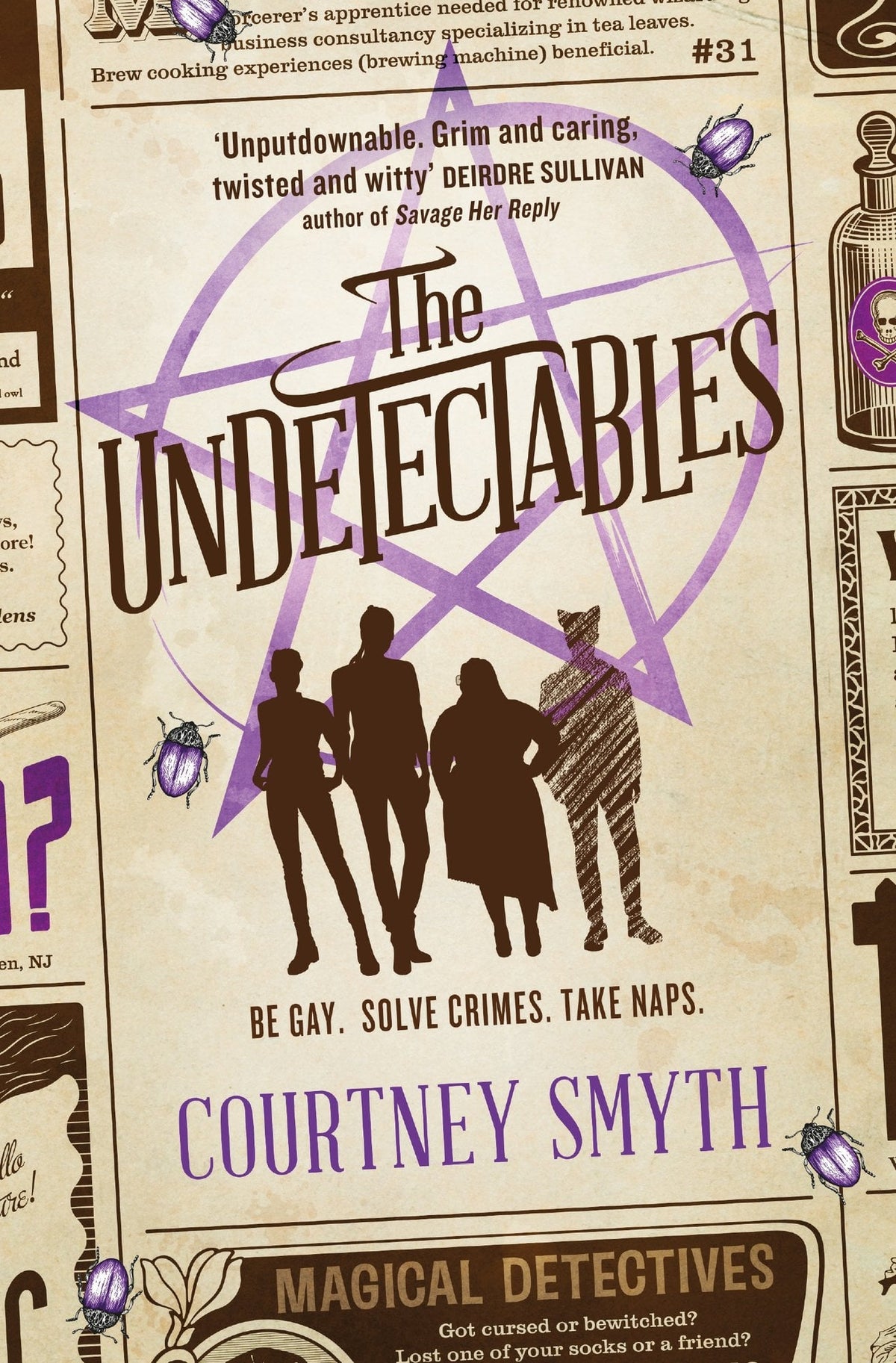 The Undetectables by Courtney Smyth paperback cover