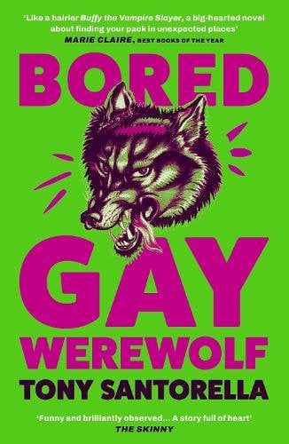 Bored Gay Werewolf : The Awoooooosome Word-of-mouth Hit paperback cover